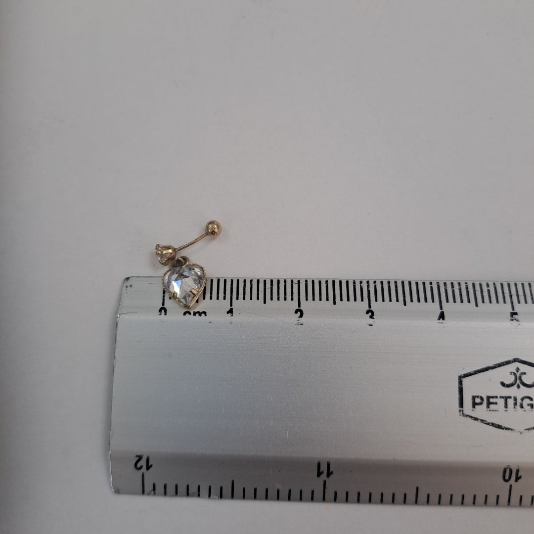 ARETES PAR ORO 10 K 0.9 GRMS (SEMINUEVO)