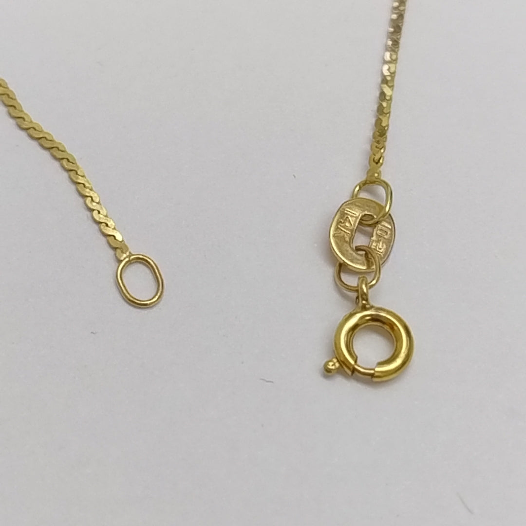 CADENA ORO 14 K 1.4 GRMS (SEMINUEVO)