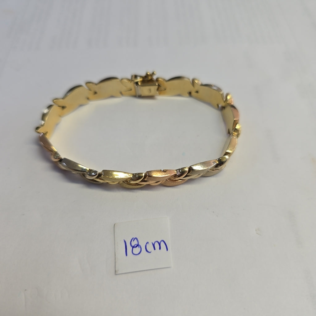 PULSERA ORO 14 K 12,40 GRMS (SEMINUEVO)