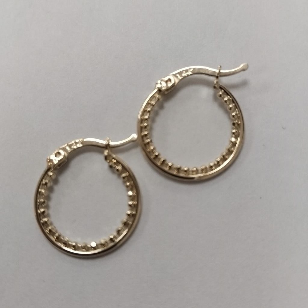 ARRACADAS ORO 14K 1.7 (NUEVO)