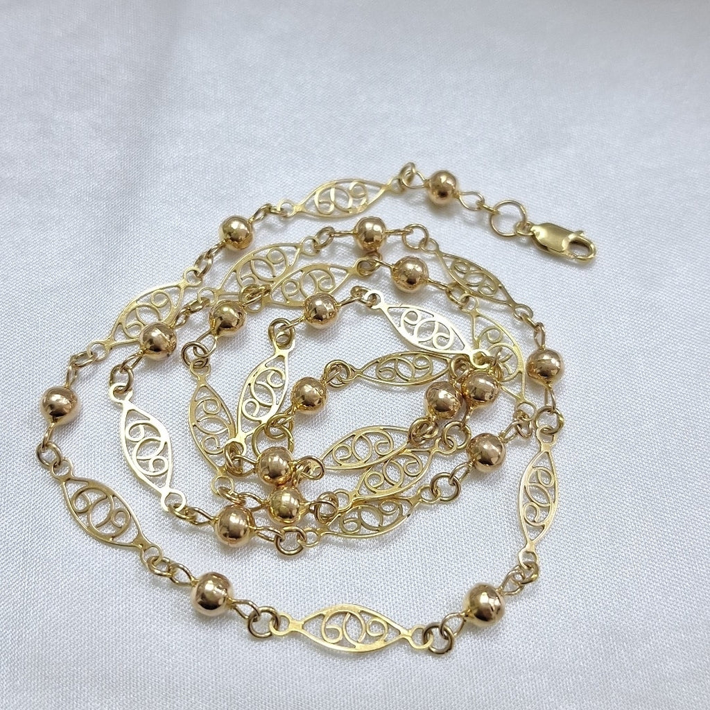 COLLAR ORO 14 K 11.3 GRMS (SEMINUEVO)