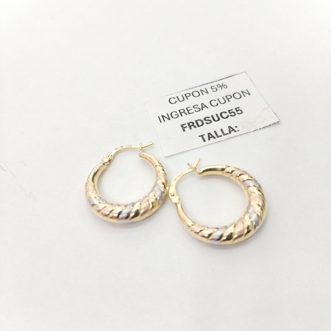 ARRACADAS ORO 14K 1.9 (NUEVO)