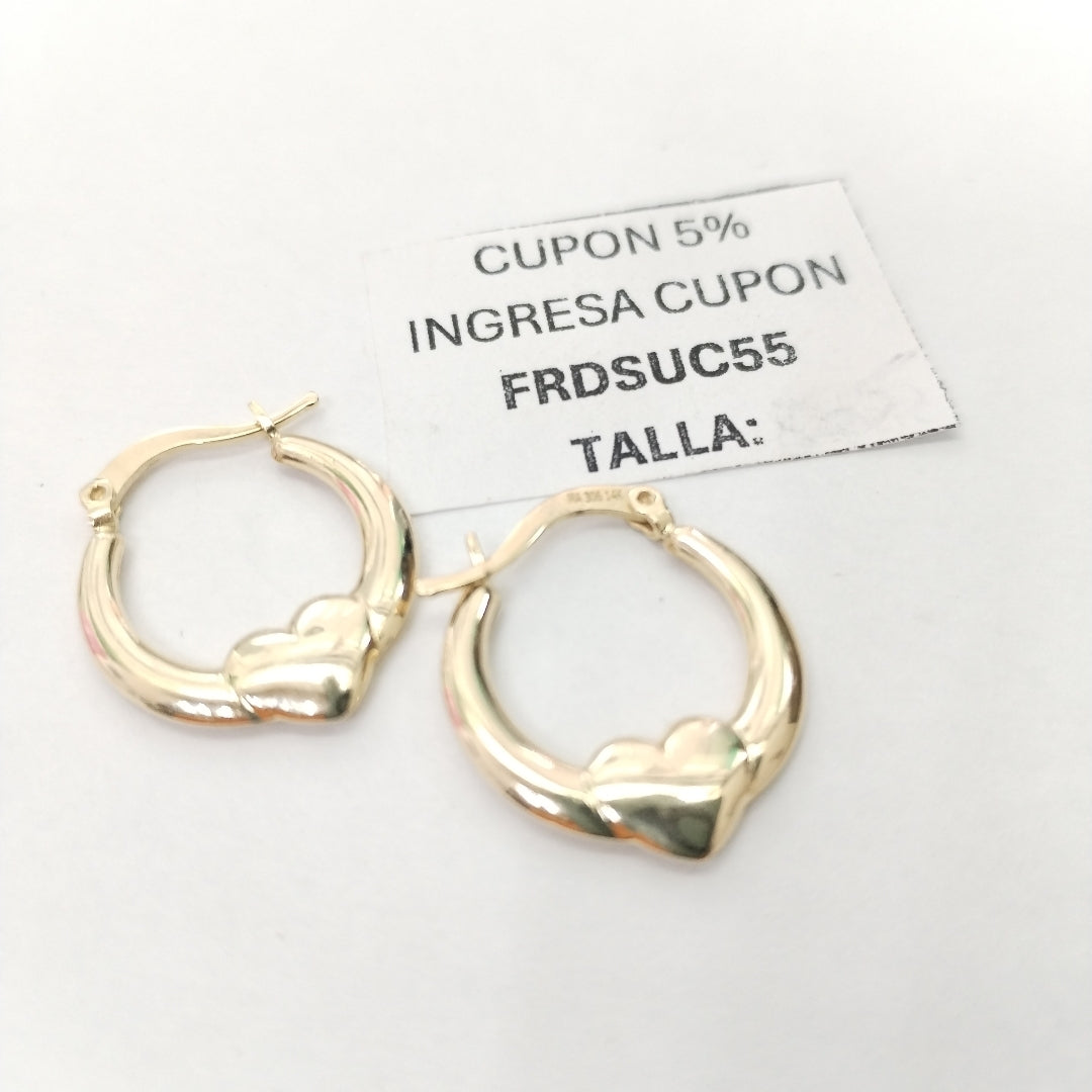 ARRACADAS ORO 14K 1.3 (NUEVO)