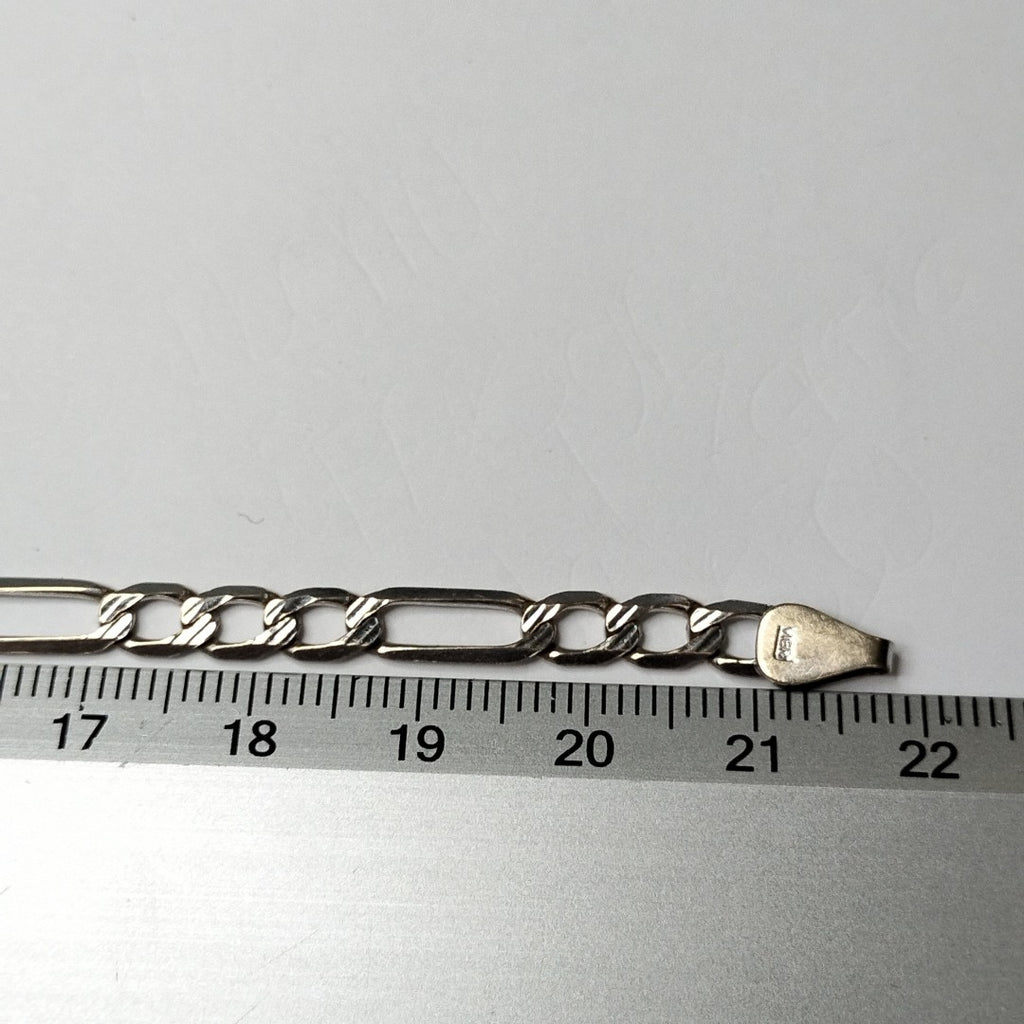 PULSERA ORO BLANCO 14 K 5.9 GRMS (SEMINUEVO)
