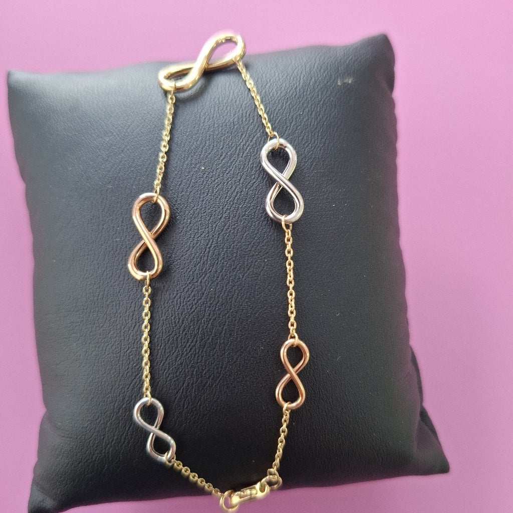 PULSERAS DAMA ORO 14K 1.6 (NUEVO)