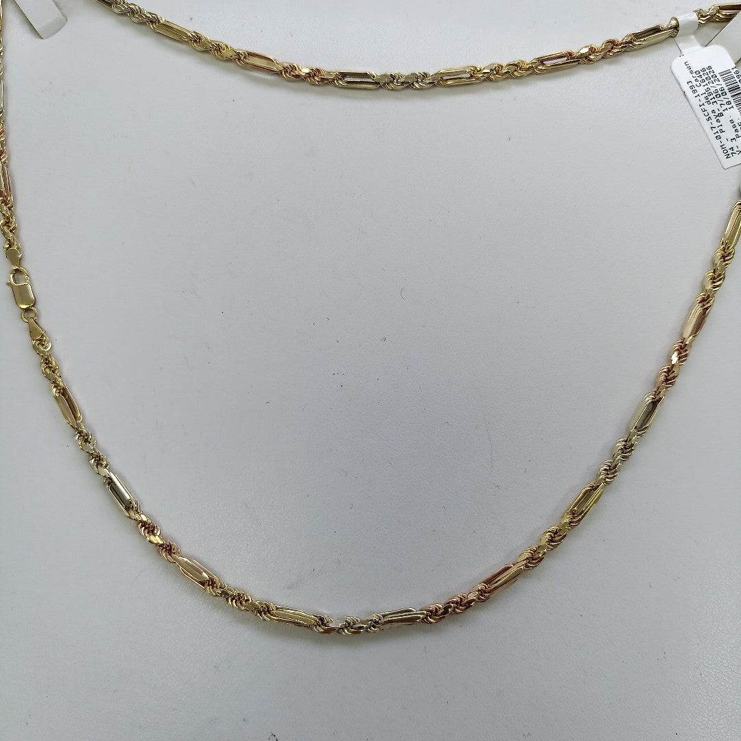 CADENA ORO COMBINADO 14 K 16.4 GRMS (SEMINUEVO)