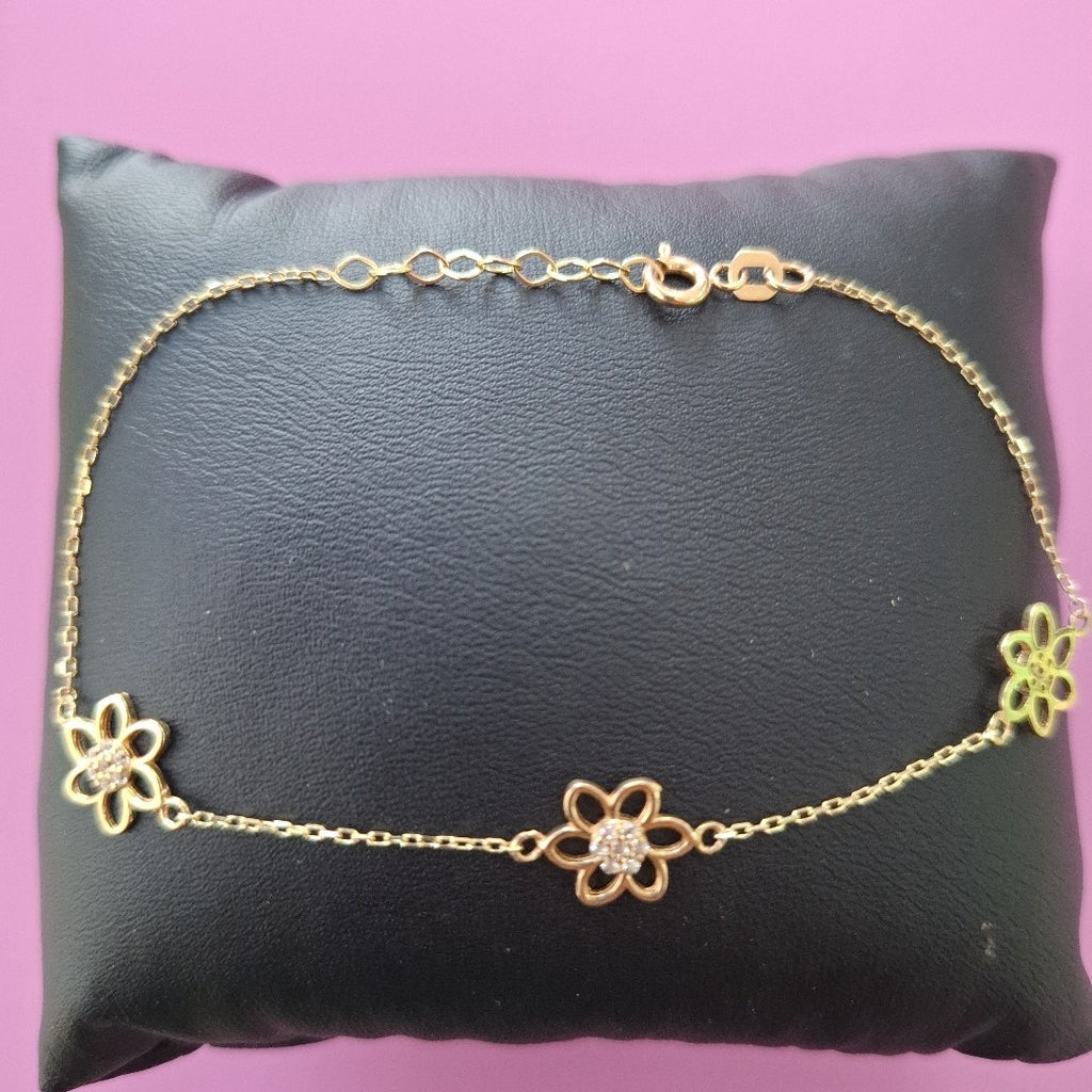 PULSERAS DAMA ORO 14K 1.8 (NUEVO)