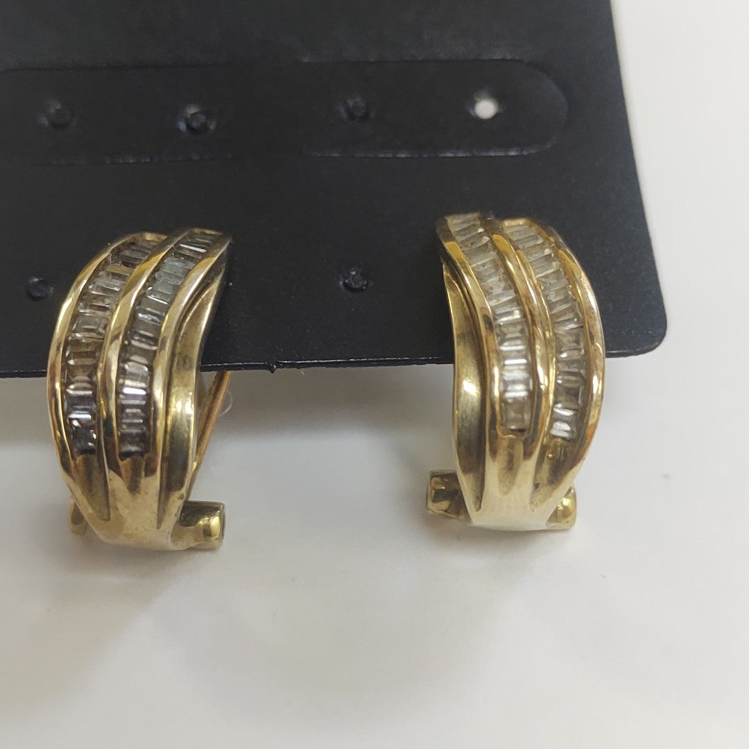 ARRACADAS PAR ORO 10 K 5,20 GRMS (SEMINUEVO)