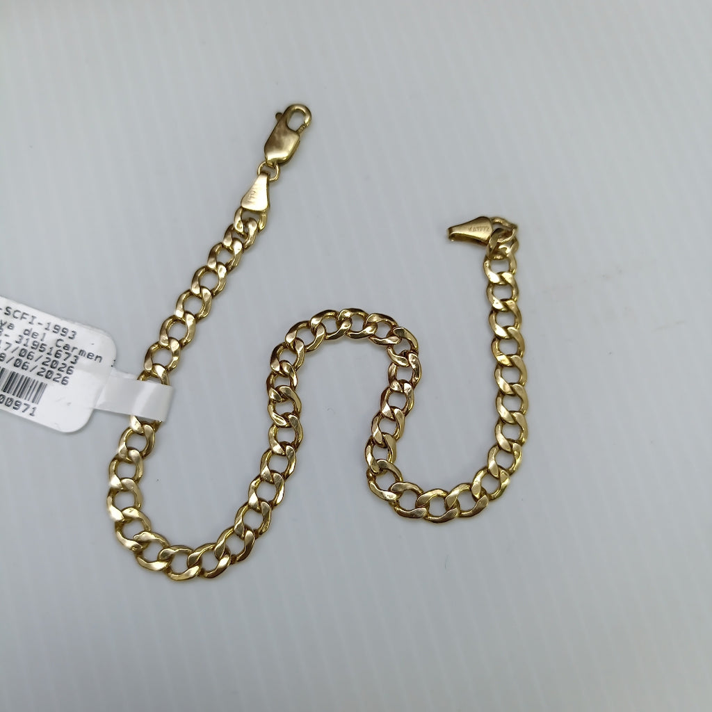 PULSERA ORO 14 K 4.6 GRMS (SEMINUEVO)