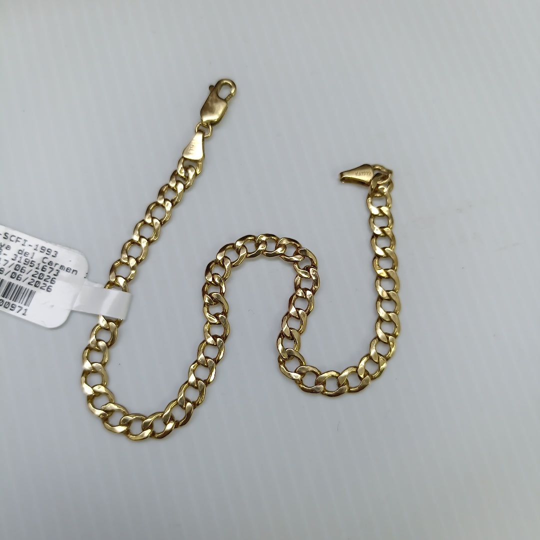 PULSERA ORO 14 K 4.6 GRMS (SEMINUEVO)
