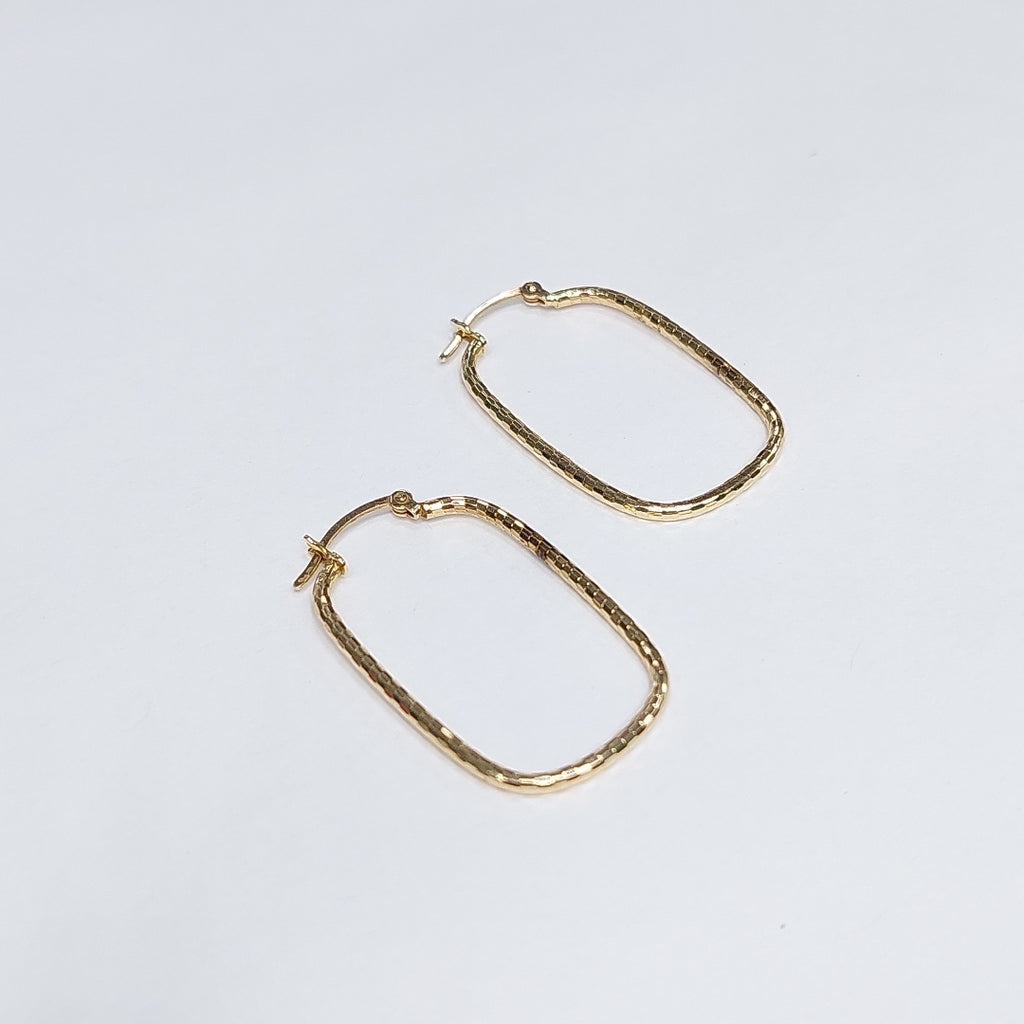 ARRACADAS PAR ORO 14 K 2,60 GRMS (SEMINUEVO)