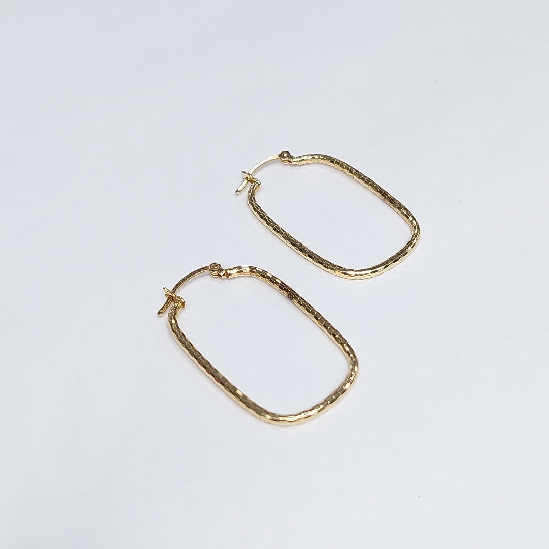 ARRACADAS PAR ORO 14 K 2,60 GRMS (SEMINUEVO)