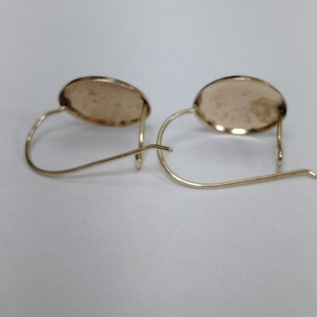 ARETES PAR ORO 10 K 1 GRMS (SEMINUEVO)