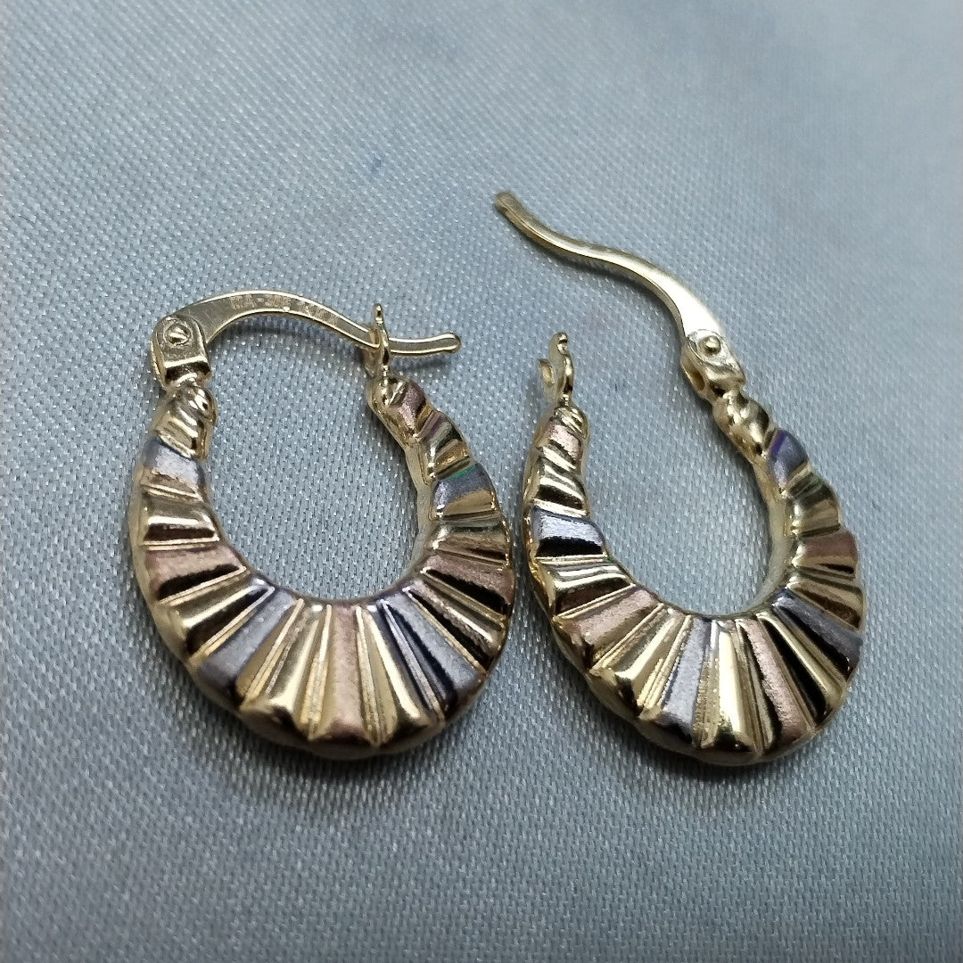 ARRACADAS ORO 14K 1.5 (NUEVO)