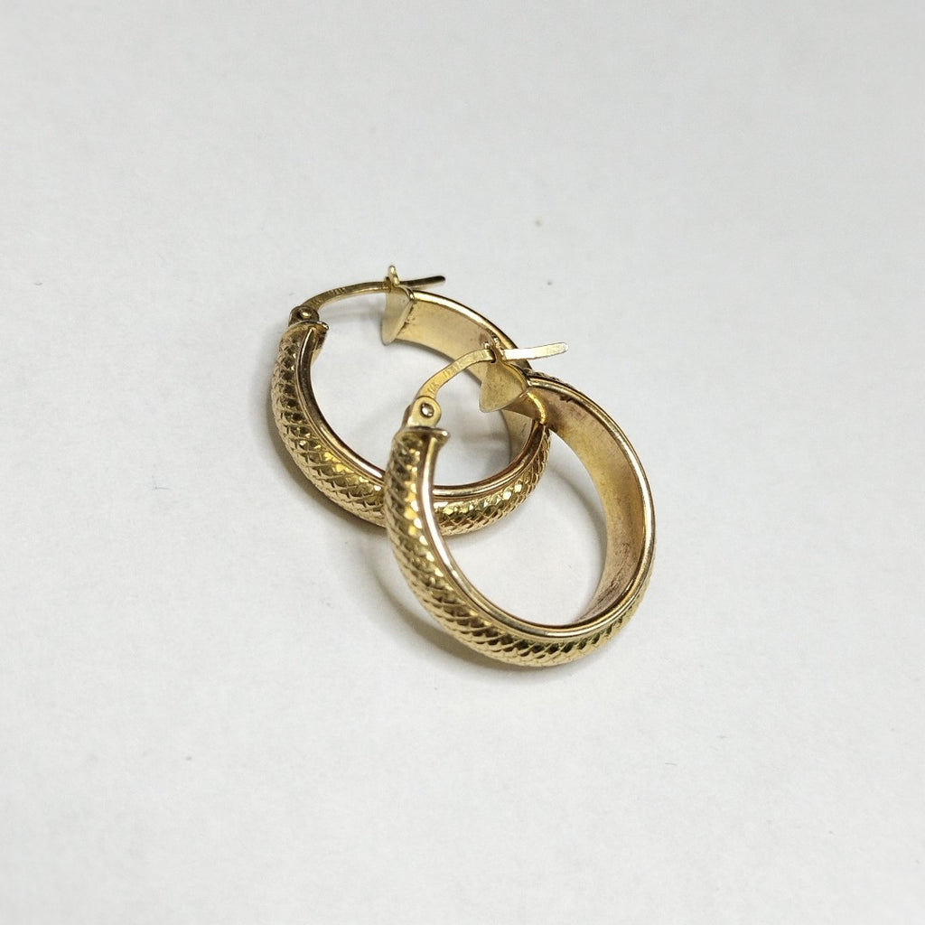 ARRACADAS PAR ORO 14 K 2.2 GRMS (SEMINUEVO)