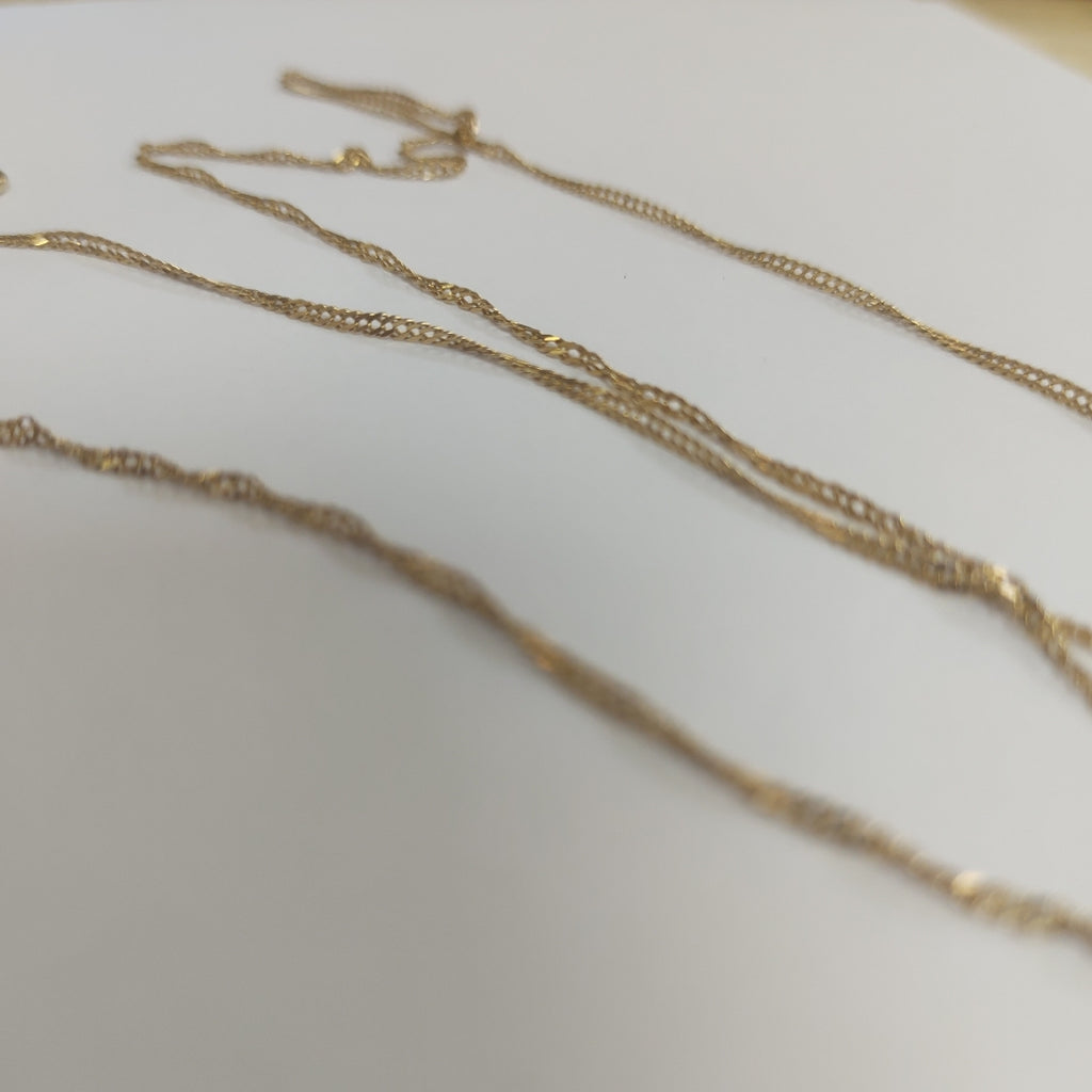 CADENA ORO 14 K 2,10 GRMS (SEMINUEVO)