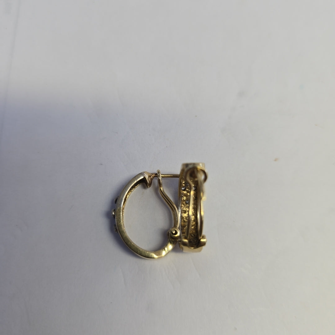 ARETES PAR ORO 14 K 5,00 GRMS (SEMINUEVO)