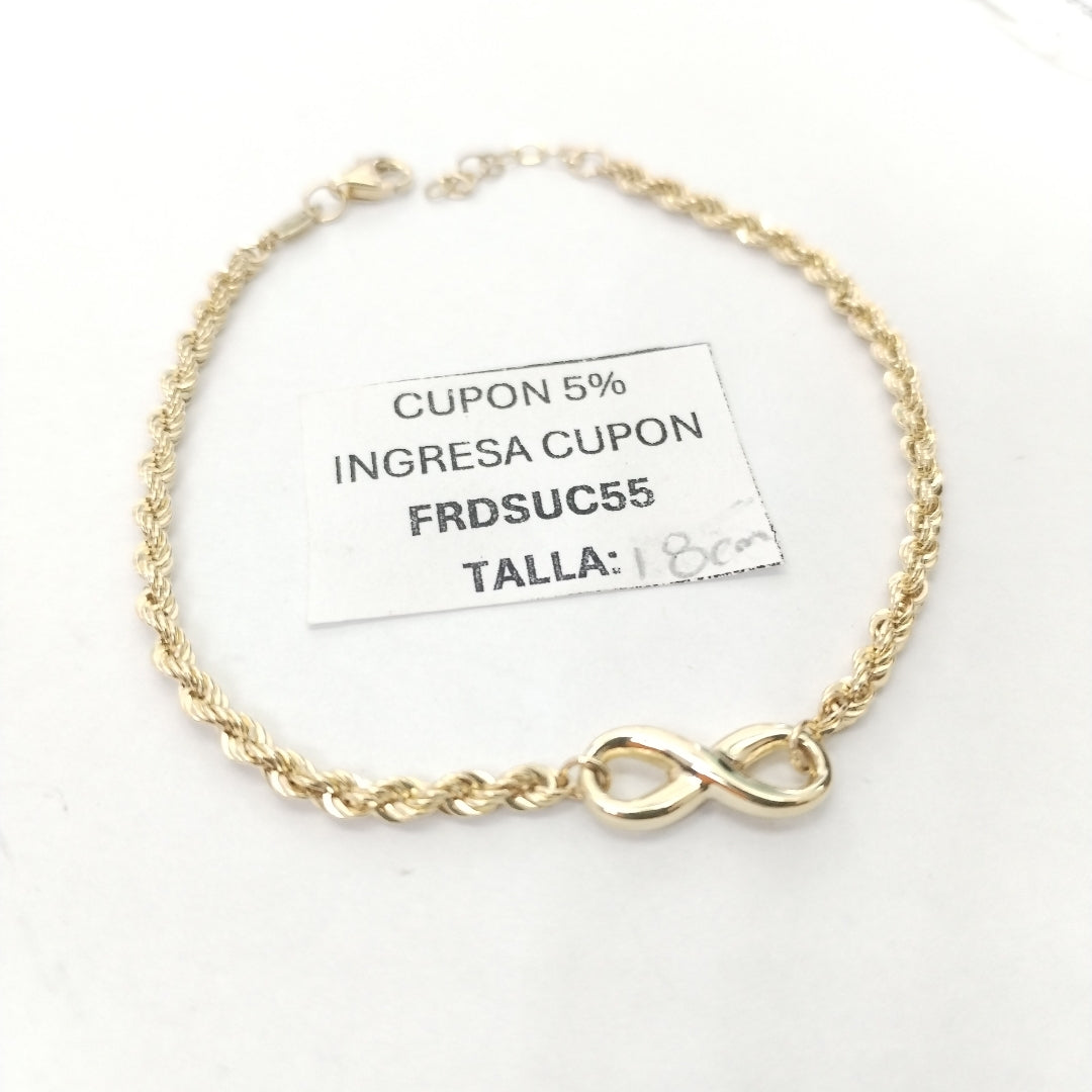 PULSERAS DAMA ORO 14K 2 (NUEVO)