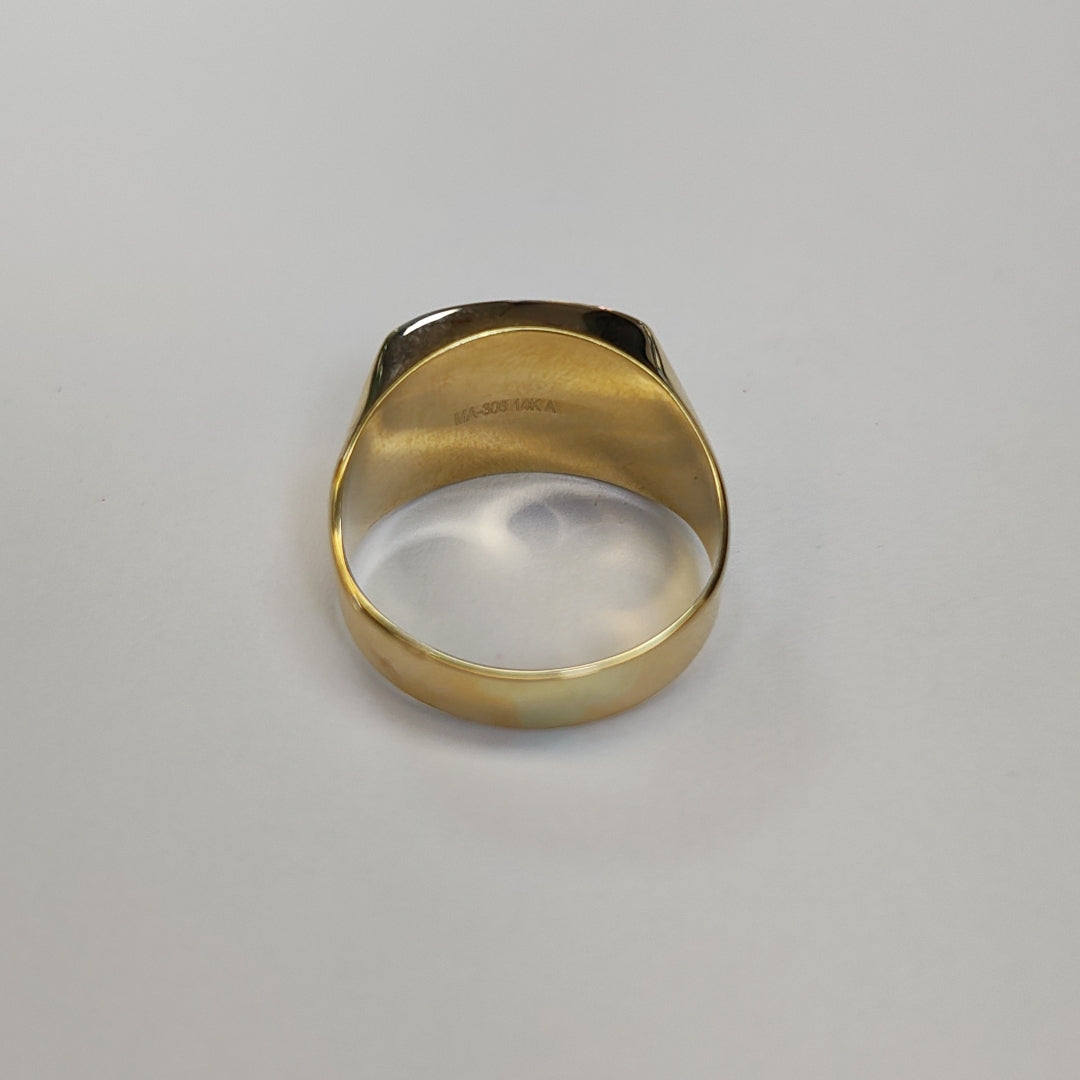 ANILLOS CABALLERO ORO 14K 6.2 (NUEVO)