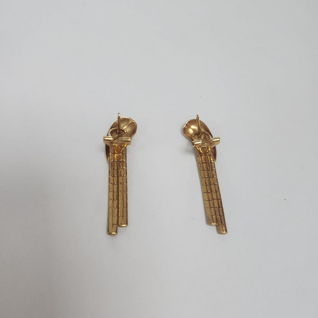 ARETES PAR ORO 18 K 7,30 GRMS (SEMINUEVO)