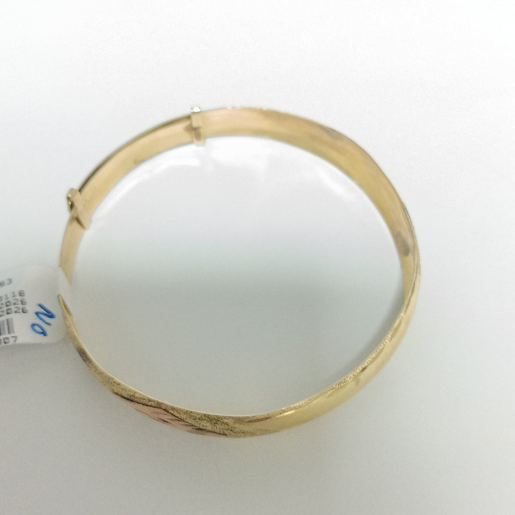 PULSERA RIGIDA ORO 14 K 7.8 GRMS (SEMINUEVO)