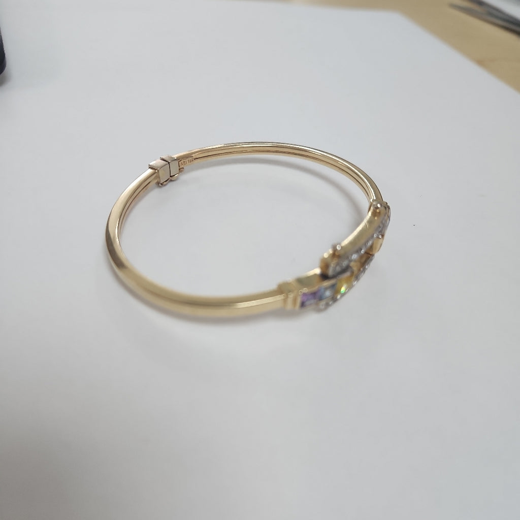 PULSERA RIGIDA ORO 14 K 11,70 GRMS (SEMINUEVO)
