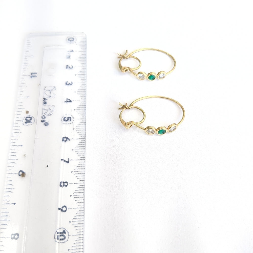 ARETES PAR ORO 10 K 2,50 GRMS (SEMINUEVO)