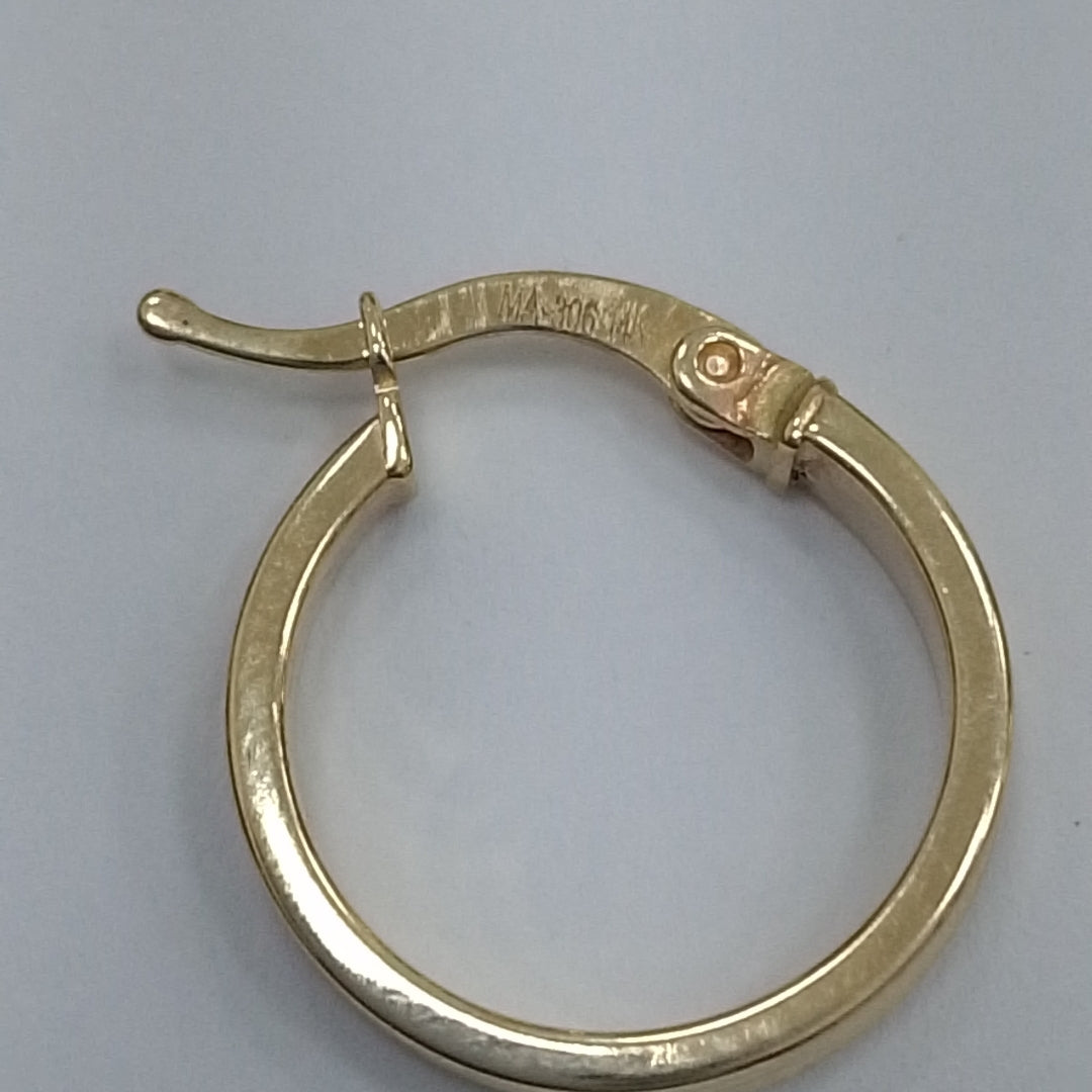 ARRACADAS ORO 14K 1.4 (NUEVO)