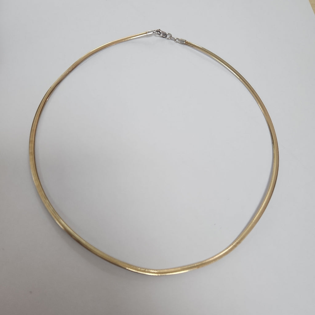 GARGANTILLA ORO,ORO BLANCO 14 K 10,80 GRMS (SEMINUEVO)