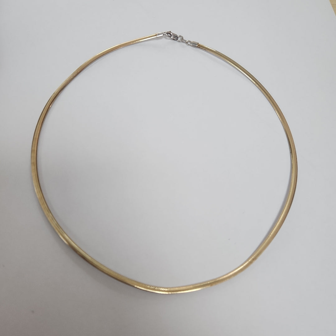 GARGANTILLA ORO,ORO BLANCO 14 K 10,80 GRMS (SEMINUEVO)