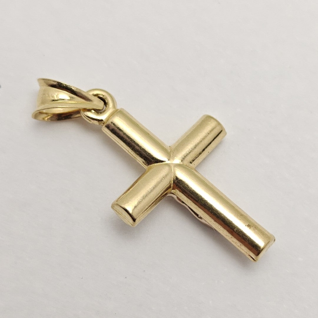 CRUCIFIJO ORO 14 K 1,20 GRMS (SEMINUEVO)
