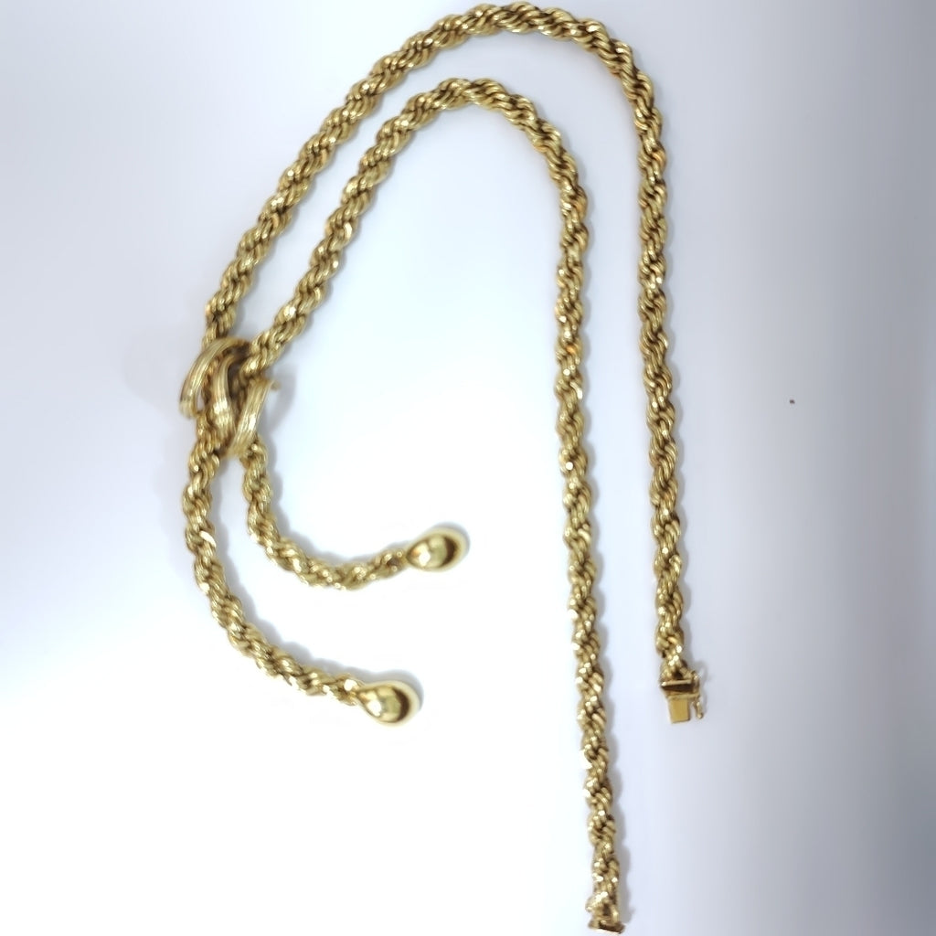 GARGANTILLA ORO 18 K 76,90 GRMS (SEMINUEVO)