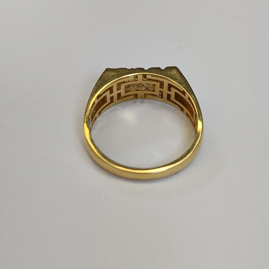 ANILLOS CABALLERO ORO 14K 3.7 (NUEVO)