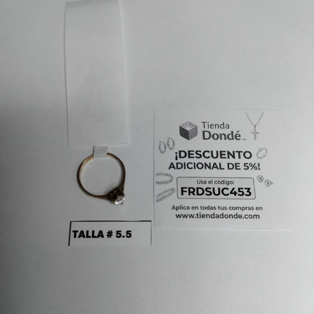 ANILLITO ORO 10 K 1.1 GRMS (SEMINUEVO)