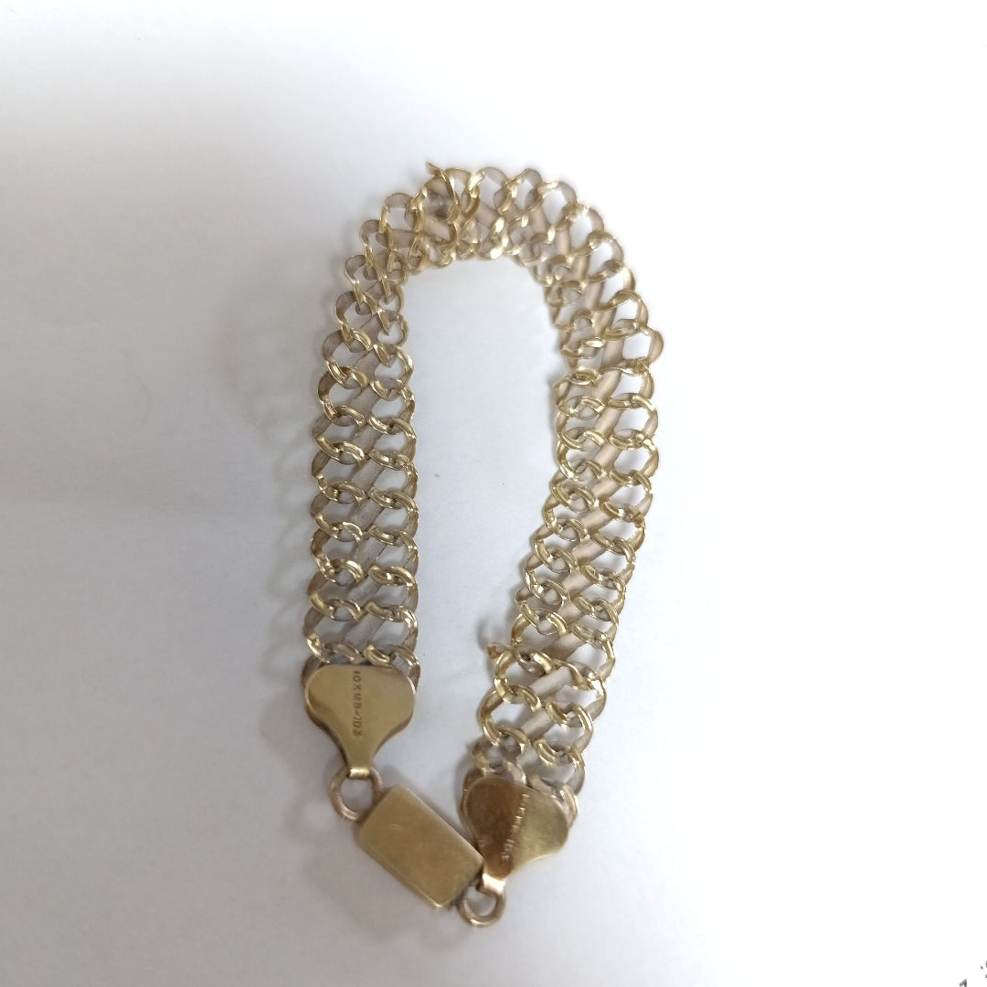 PULSERA ORO 10 K 6,70 GRMS (SEMINUEVO)