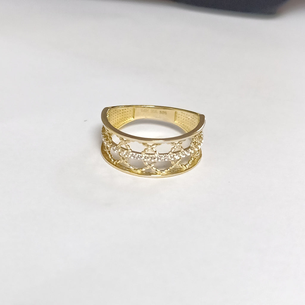 ANILLOS DAMA ORO 14K 2 (NUEVO)