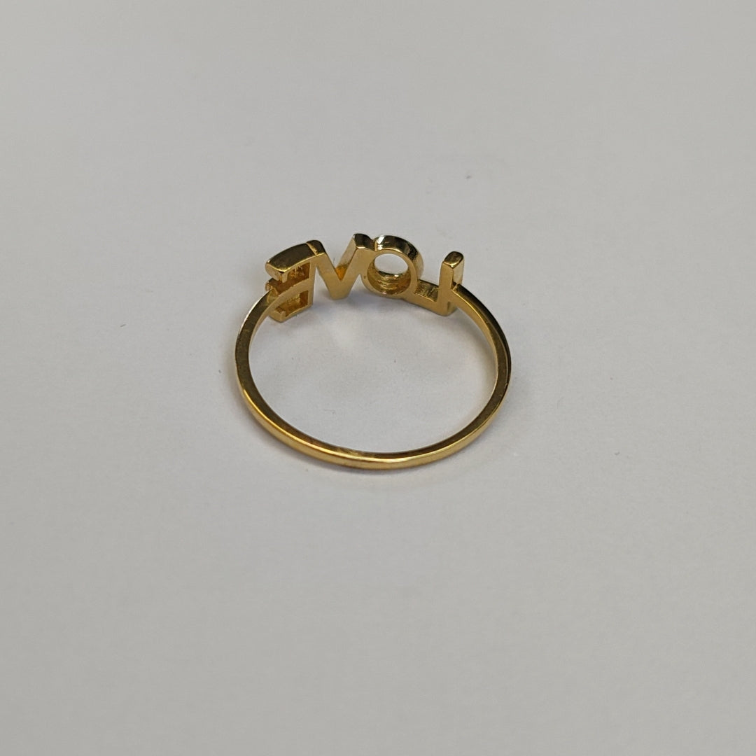 ANILLOS DAMA ORO 14K 2 (NUEVO)