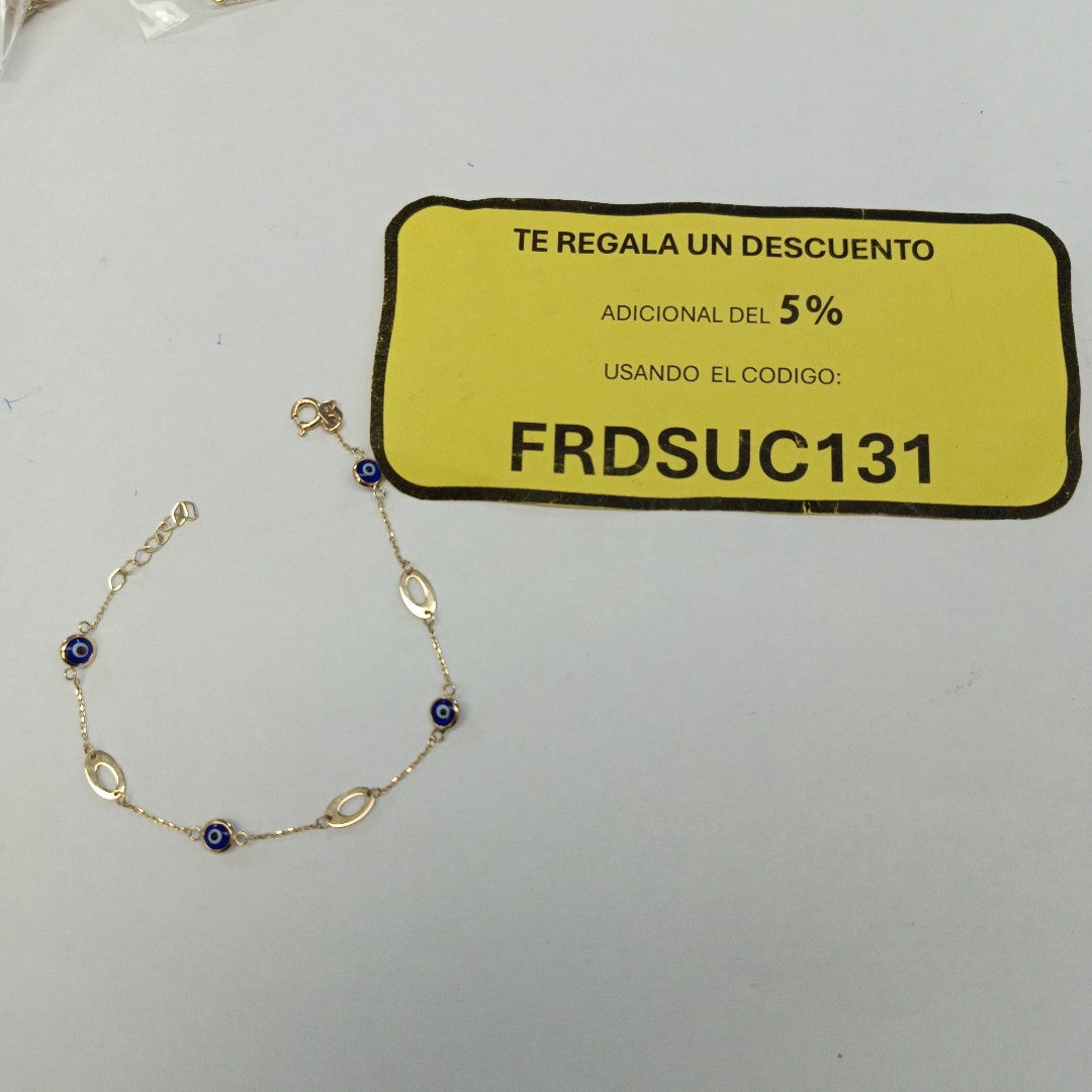PULSERAS DAMA ORO 14K 1.2 (NUEVO)