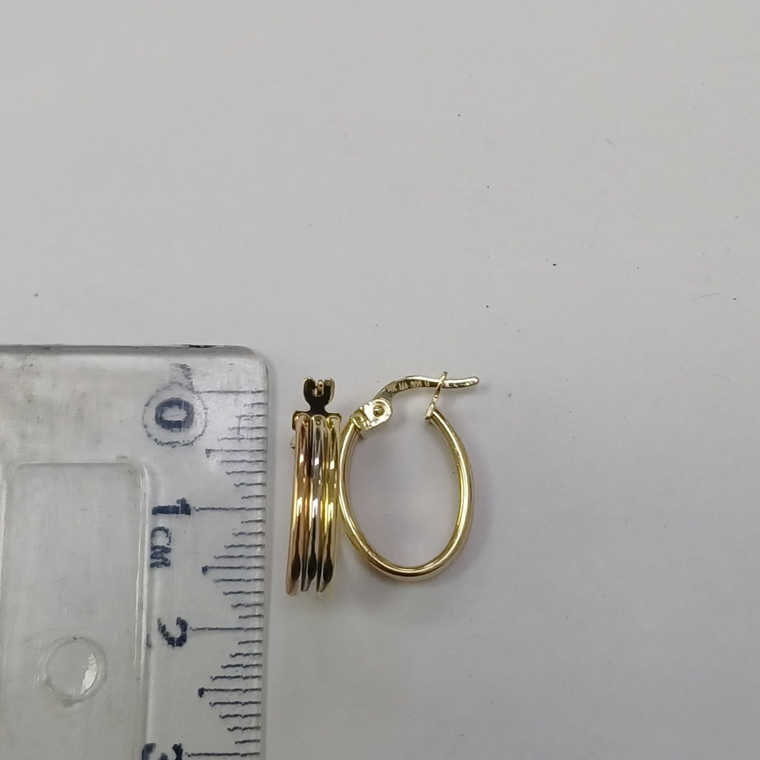 ARRACADAS ORO 14K 1.5 (NUEVO)