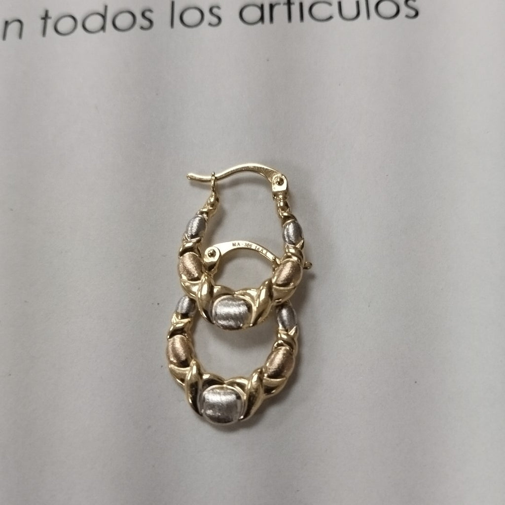 ARRACADAS ORO 14K 1.2 (NUEVO)