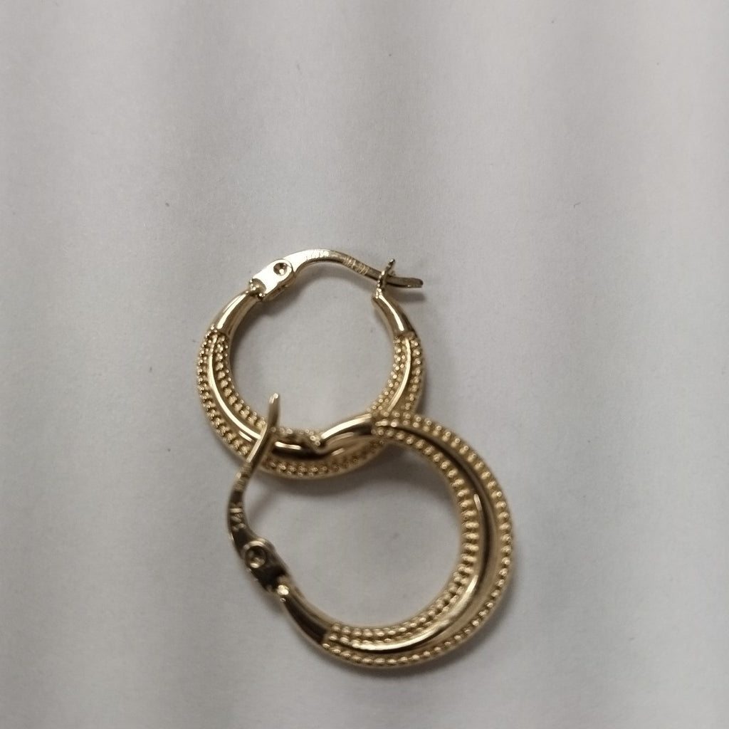ARRACADAS ORO 14K 1.4 (NUEVO)