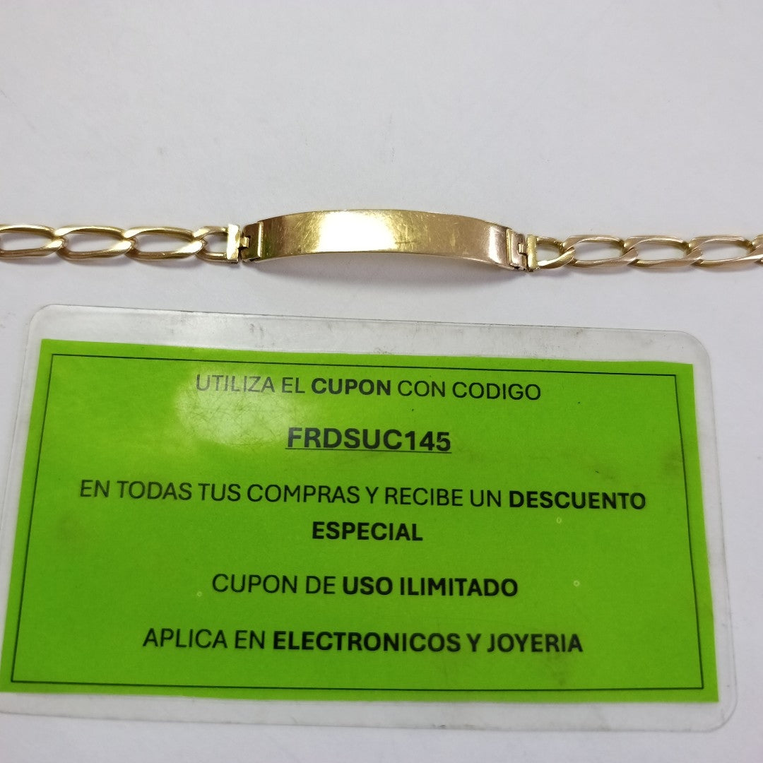 ESCLAVA ORO 14 K 18.7 GRMS (SEMINUEVO)