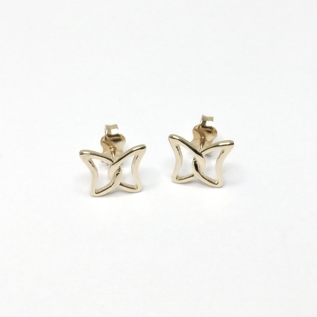 BROQUELES ORO 14K 1.2 (NUEVO)