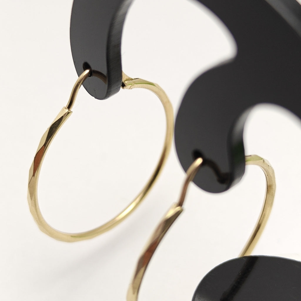 ARRACADAS PAR ORO 14 K 2.1 GRMS (SEMINUEVO)