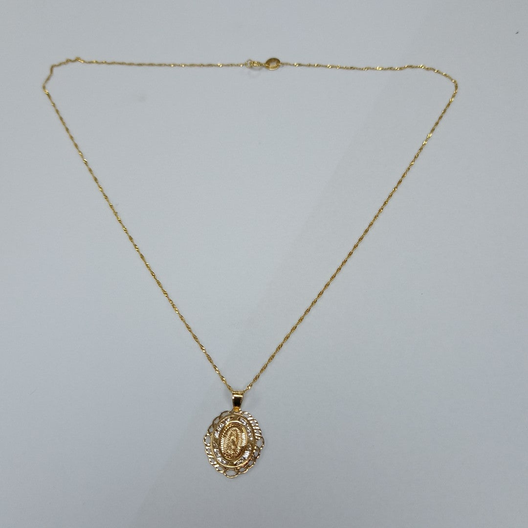 CADENA,DIJE ORO 14 K 1,40 GRMS (SEMINUEVO)