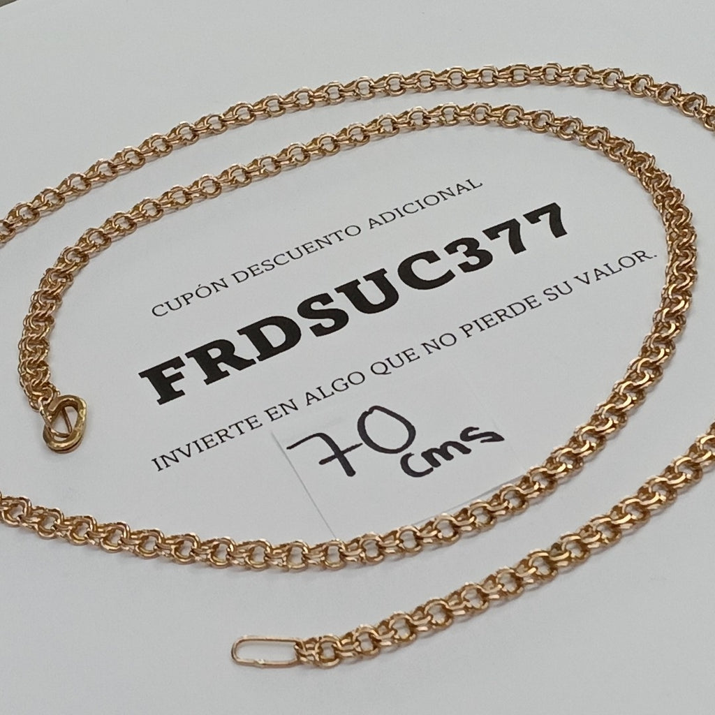 CADENA ORO 10 K 19.3 GRMS (SEMINUEVO)