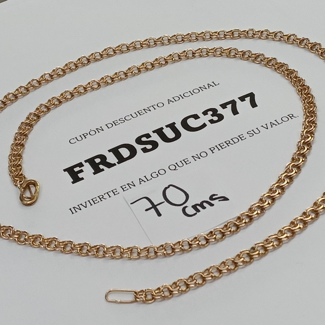 CADENA ORO 10 K 19.3 GRMS (SEMINUEVO)