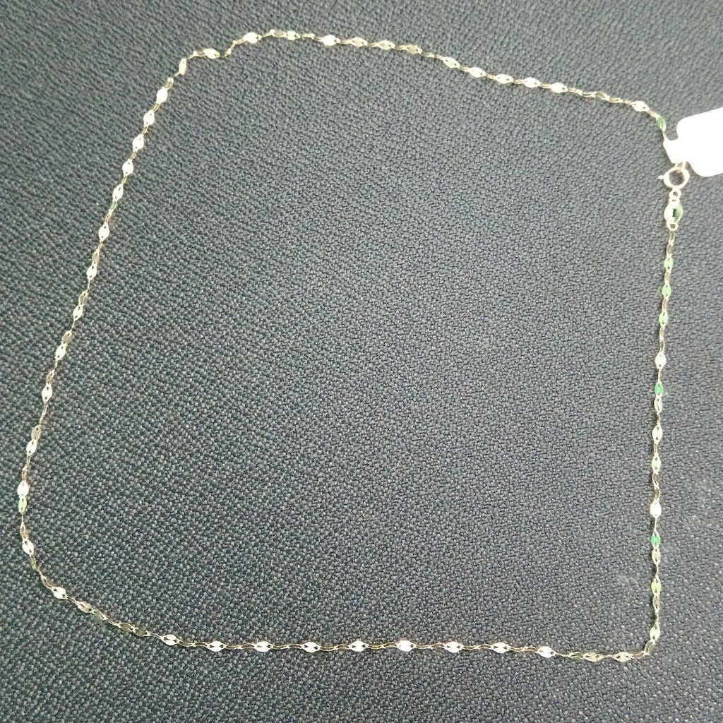 CADENAS TEJIDO ESPECIAL ORO 10K 50 CM 1 GR (NUEVO)