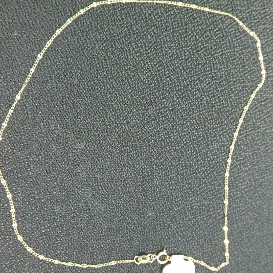 CADENAS TEJIDO FIGARO ORO 10K 40 A 45 CM 1 GR (NUEVO)