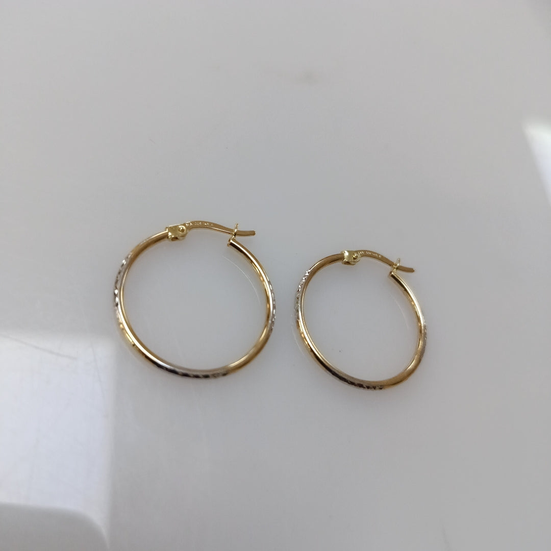 ARRACADAS ORO 14K 1.7 (NUEVO)